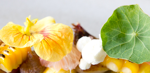 Sweetcorn - on offer at one of Ubud's best restaurants, Locavore.