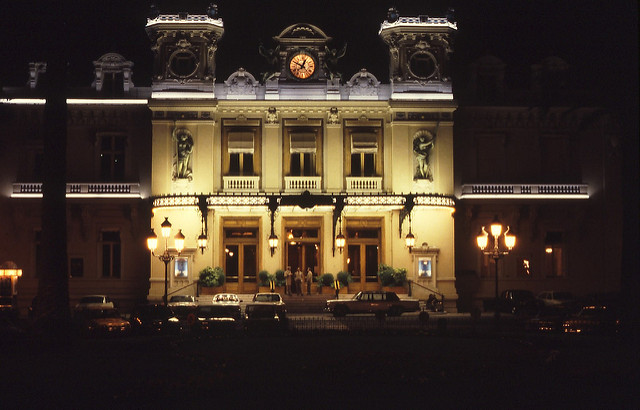 Casino de Monte Carlo by night.